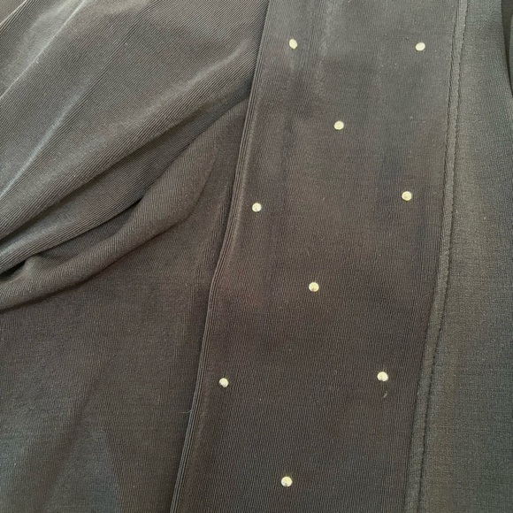 Onyx Nite Long Open Front Studded Long Sleeve Cardigan Style Jacket Plus 3X- NWT - Picture 5 of 8